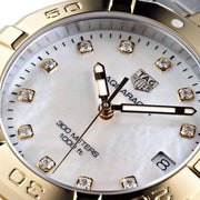  Shop Authentic Tag Heuer Aquaracer White Mother of Pearl Dial Two Tone Steel Strap Watch for Women - WBD1322.BB0320 - Luxxuri