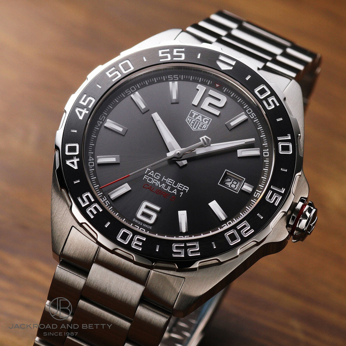  Shop Authentic Tag Heuer Formula 1 Anthracite Dial Watch for Men - WAZ2011.BA0842 - Luxxuri