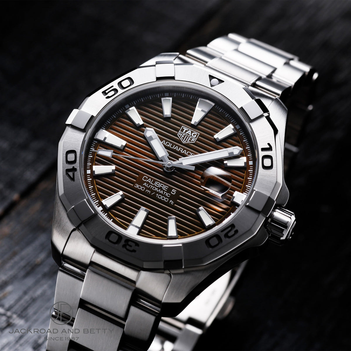  Shop Authentic Tag Heuer Aquaracer Sunray Brown Dial Watch for Men - WAY2018.BA0927 - Luxxuri