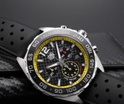  Shop Authentic Tag Heuer Formula 1 Chronograph Black Dial Black Rubber Strap Watch for Men - CAZ101AC.FT8024 - Luxxuri