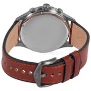  Shop Authentic Fossil Forrester Chronograph Grey Dial Brown Leather Strap Watch for Men - FS5815 - Luxxuri