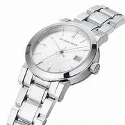  Shop Authentic Burberry The City Silver Dial Silver Steel Strap Watch for Men - BU9037 - Luxxuri