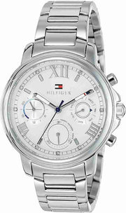  Shop Authentic Tommy Hilfiger Claudia Silver Dial Silver Steel Strap Watch for Women - 1781741 - Luxxuri