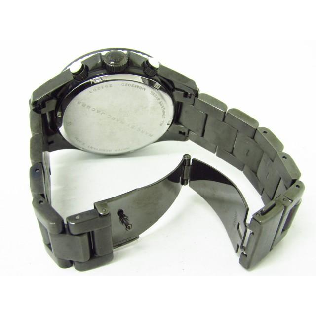  Shop Authentic Marc Jacobs Rock Chronograph Limited Edition Gray Dial Gray Steel Strap Watch for Women - MBM5025 - Luxxuri
