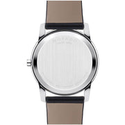  Shop Authentic Movado Museum Classic Blue Dial Black Leather Strap Watch for Men - 606610 - Luxxuri