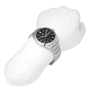  Shop Authentic Tag Heuer Carrera Day Date Black Dial Silver Steel Strap Watch for Men - WBN2013.BA0640 - Luxxuri