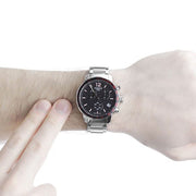  Shop Authentic Tissot Quickster Chronograph Quartz Watch For Men - T095.417.11.057.00 - Luxxuri