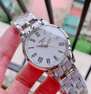  Shop Authentic Tissot T Classic Dream White Dial Silver Steel Strap Watch for Men - T033.410.11.013.01 - Luxxuri
