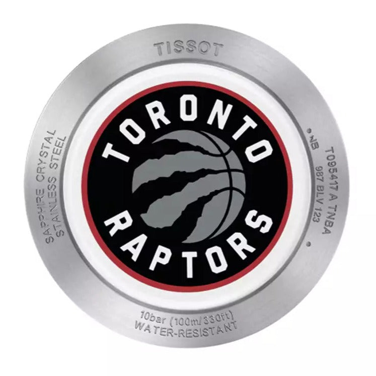  Shop Authentic Tissot Quickster Chronograph NBA Toronto Raptors White Dial Two Tone NATO Strap Watch for Men - T095.417.17.037.16 - Luxxuri