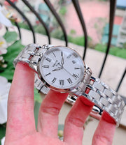  Shop Authentic Tissot T Classic Dream White Dial Silver Steel Strap Watch for Men - T033.410.11.013.01 - Luxxuri