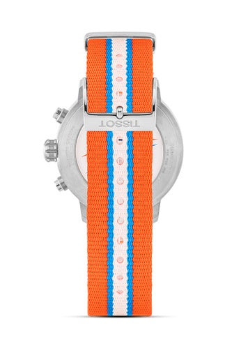  Shop Authentic Tissot Quickster Chronograph NBA Oklahoma City Thunder Watch For Men - T095.417.17.037.14 - Luxxuri