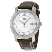  Shop Authentic Tissot T Classic Bridgeport Silver Dial Brown Leather Strap Watch For Men - T097.410.16.038.00 - Luxxuri