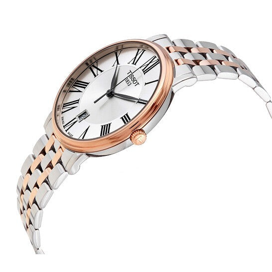  Shop Authentic Tissot Carson Premium White Dial Two Tone Steel Strap Watch For Men - T122.410.22.033.00 - Luxxuri