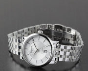  Shop Authentic Tissot T Classic Carson Premium Silver Dial Silver Steel Strap Watch for Women - T122.207.11.031.00 - Luxxuri
