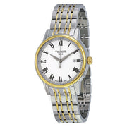  Shop Authentic Tissot T Classic Carson Quartz White Dial Two Tone Steel Strap Watch for Men - T085.410.22.013.00 - Luxxuri