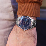  Shop Authentic Tissot Chemin Des Tourelles Powermatic 80 Blue Dial Silver Steel Strap Watch for Men - T099.407.11.048.00 - Luxxuri