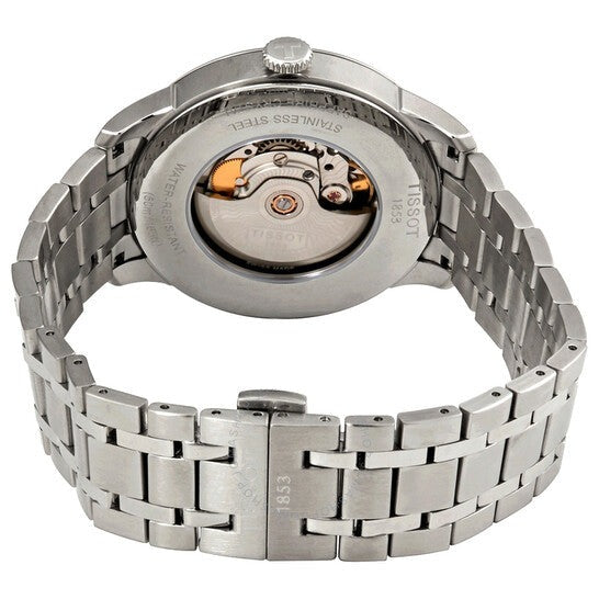  Shop Authentic Tissot Chemin Des Tourelles Powermatic 80 Diamonds Silver Dial Silver Steel Strap Watch for Men - T099.407.11.033.00 - Luxxuri