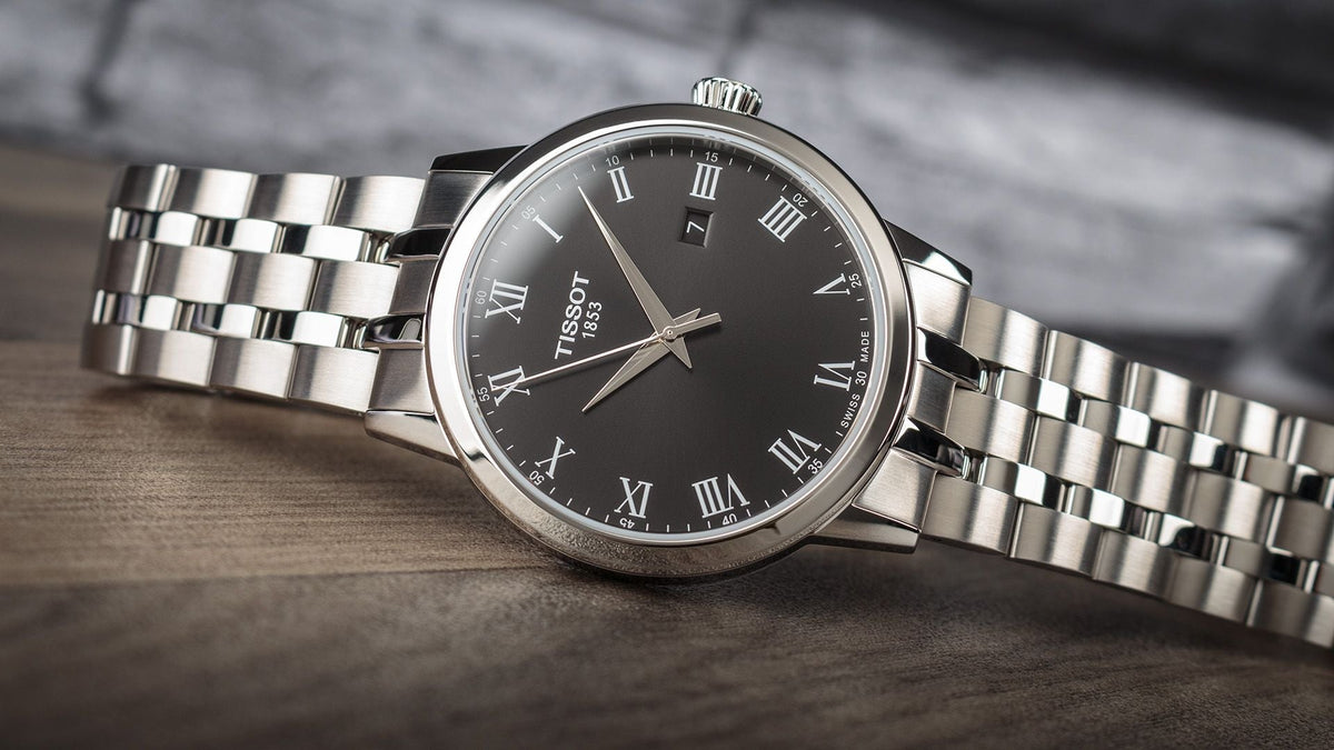  Shop Authentic Tissot Classic Dream Black Dial Silver Steel Strap Watch For Men - T129.410.11.053.00 - Luxxuri
