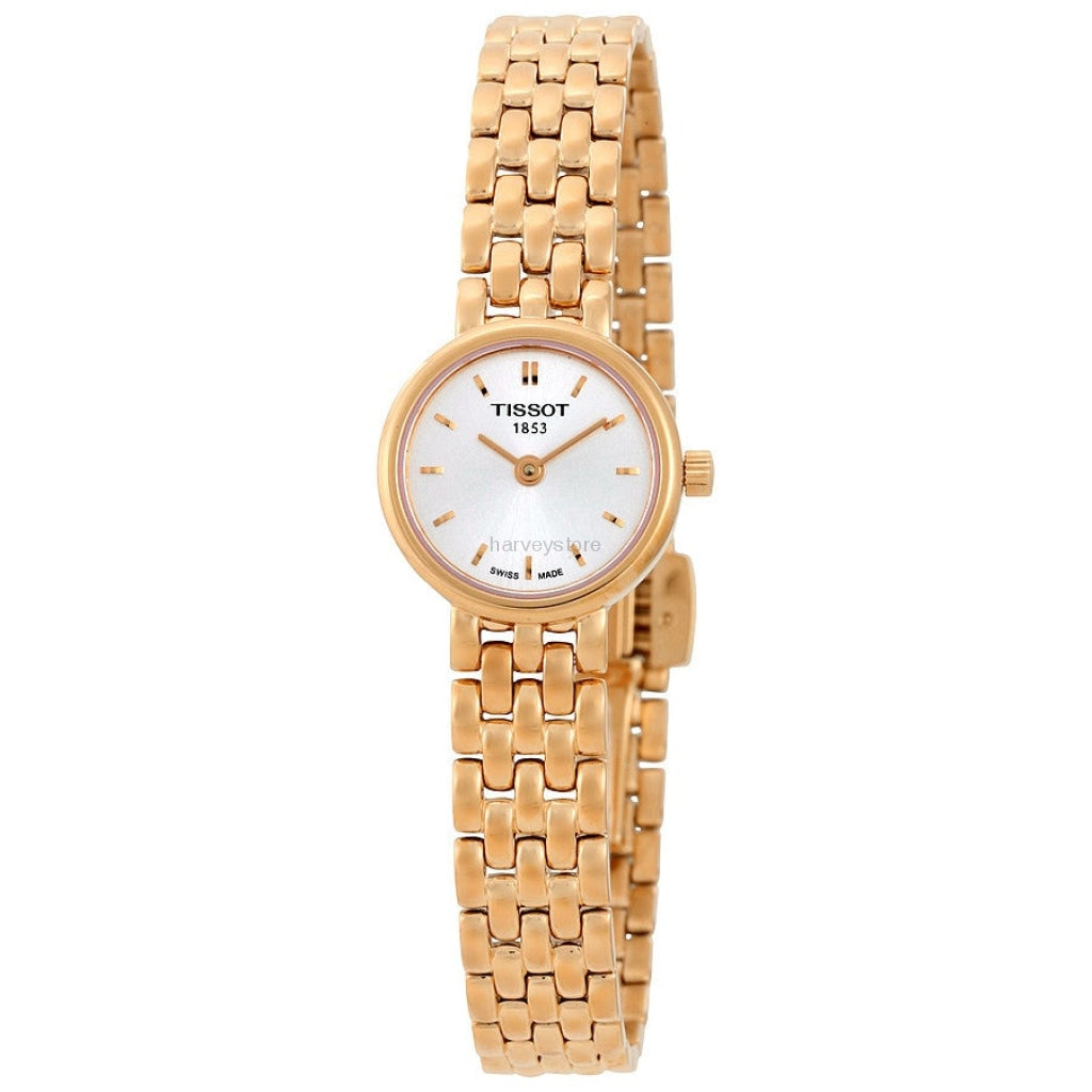 Shop Authentic Tissot T Lady Lovely Mother of Pearl Dial Rose Gold Steel Strap Watch For Women - T058.009.33.111.00 - Luxxuri