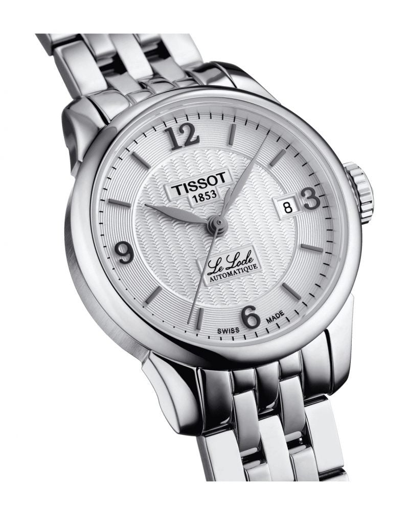  Shop Authentic Tissot Le Locle Automatic Lady Silver Dial Silver Steel Strap Watch For Women - T006.207.11.036.00 - Luxxuri