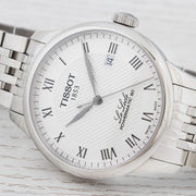  Shop Authentic Tissot Le Locle Powermatic 80 Silver Dal Silver Steel Strap Watch For Men - T006.407.11.033.00 - Luxxuri