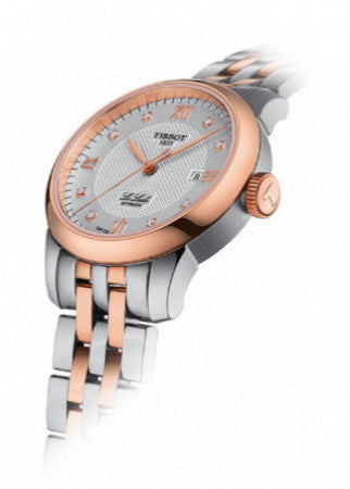  Shop Authentic Tissot T Classic Le Locle Automatic Lady Silver Dial Two Tone Steel Strap Watch For Women - T006.207.22.036.00 - Luxxuri
