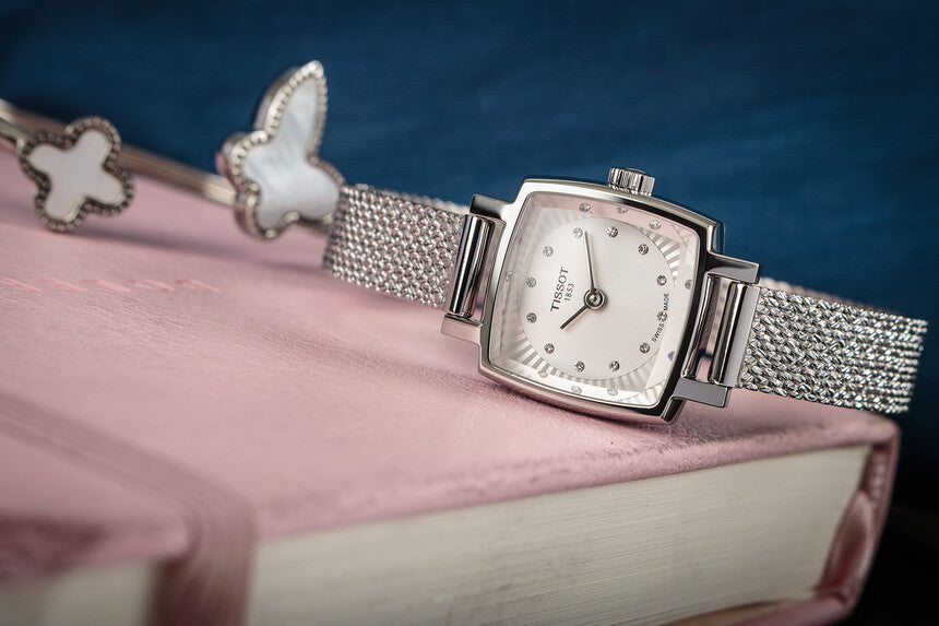  Shop Authentic Tissot Lovely Square Silver Dial Silver Mesh Bracelet Watch For Women - T058.109.11.036.00 - Luxxuri