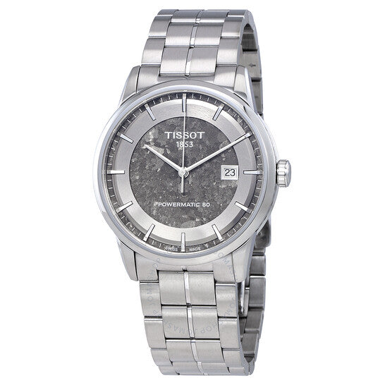 Shop Authentic Tissot Luxury Powermatic 80 Anthracite Grey Dial Silver Steel Strap Watch For Men - T086.407.11.061.10 - Luxxuri