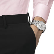  Shop Authentic Tissot Luxury Powermatic 80 Silver Dial Silver Steel Strap Watch For Men - T086.407.11.037.00 - Luxxuri