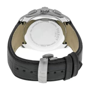 Shop Authentic Tissot T Classic Couturier Chronograph Black Dial Black Leather Strap Watch For Men - T035.617.16.051.00 - Luxxuri