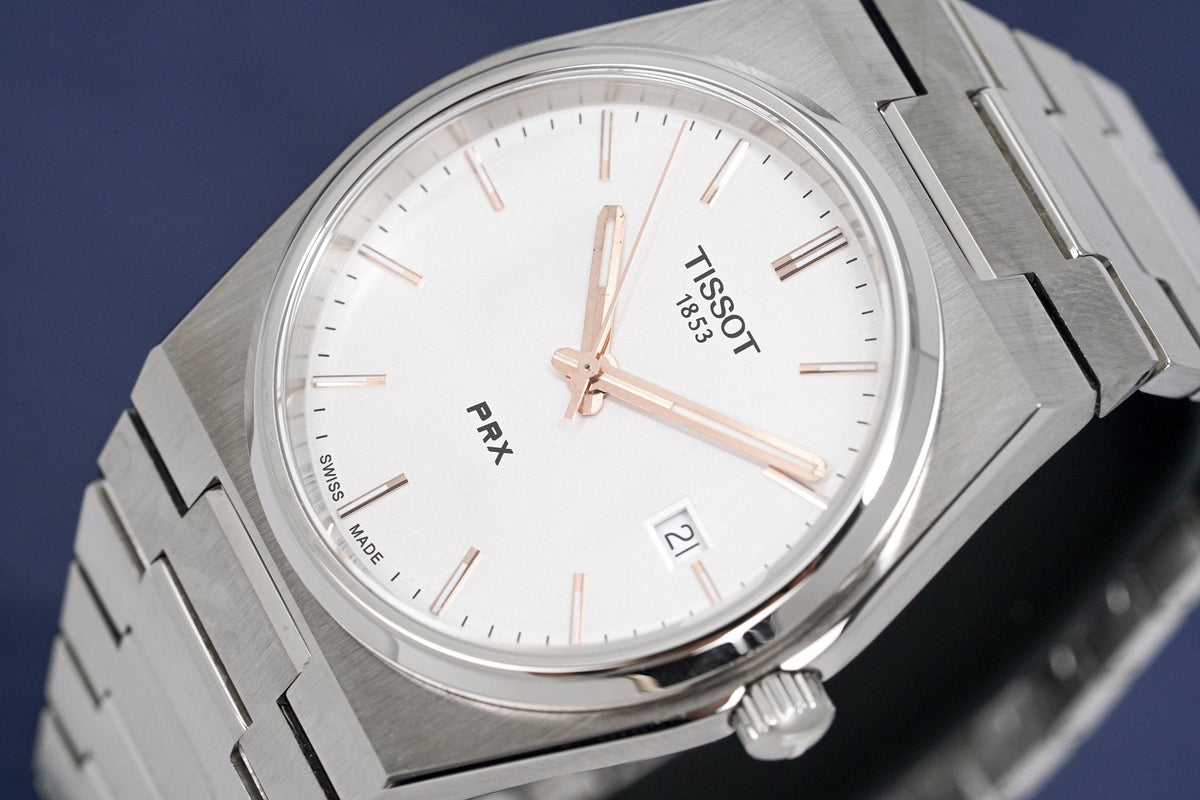  Shop Authentic Tissot PRX Quartz Silver Dial Silver Steel Strap Watch for Men - T137.410.11.031.00 - Luxxuri