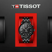  Shop Authentic Tissot PRC 200 Chronograph Black Dial Black Steel Strap Watch For Men - T114.417.33.057.00 - Luxxuri