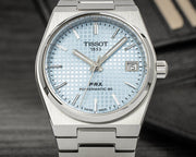  Shop Authentic Tissot PRX Powermatic 80 Ice Blue Dial Silver Steel Strap Watch for Men - T137.207.11.351.00 - Luxxuri