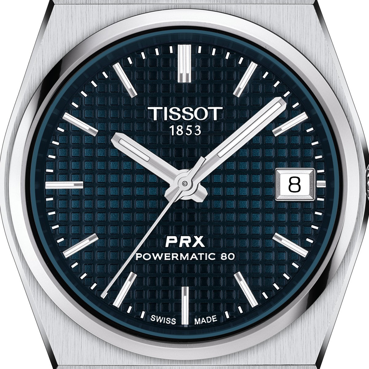  Shop Authentic Tissot PRX Powermatic 80 Blue Dial Silver Steel Strap Watch for Men - T137.207.11.041.00 - Luxxuri