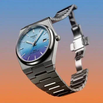  Shop Authentic Tissot PRX Powermatic 80 Gradient Blue Dial Silver Steel Strap Watch for Men - T137.407.11.351.01 - Luxxuri