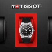  Shop Authentic Tissot PRX Powermatic 80 Black Dial Black Rubber Strap Watch for Men - T137.407.17.051.00 - Luxxuri