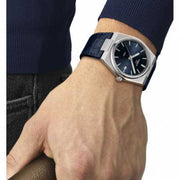 Shop Authentic Tissot PRX Blue Dial Blue Leather Strap Watch for Men - T137.410.16.041.00 - Luxxuri