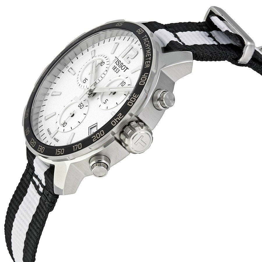  Shop Authentic Tissot Quickster Chronograph NBA Brooklyn Nets Watch For Men - T095.417.17.037.11 - Luxxuri