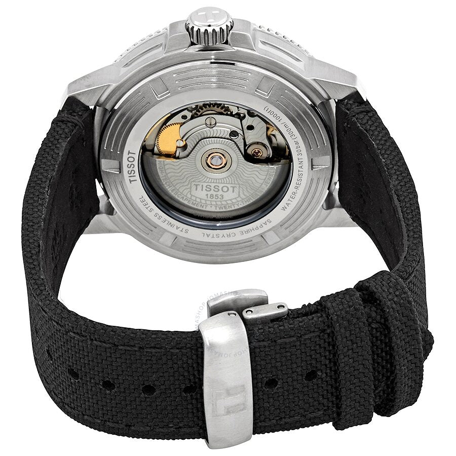  Shop Authentic Tissot Seastar 1000 Powermatic 80 Black Dial Black Nylon Strap Watch For Men - T120.407.17.051.00 - Luxxuri