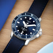  Shop Authentic Tissot Seastar 1000 Powermatic 80 Silicium Blue Dial Blue Nylon Strap Watch For Men - T120.407.17.041.01 - Luxxuri