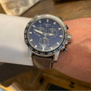  Shop Authentic Tissot Supersport Chrono Blue Dial Brown Leather Strap Watch For Men - T125.617.16.041.00 - Luxxuri