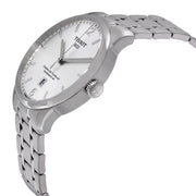  Shop Authentic Tissot Chemin Des Tourelles Powermatic 80 Lady White Dial Silver Steel Strap Watch For Women - T099.207.11.037.00 - Luxxuri