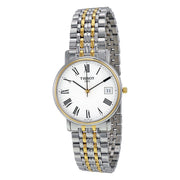  Shop Authentic Tissot T Classic Desire White Dial Two Tone Watch For Men - T52.2.481.13 - Luxxuri