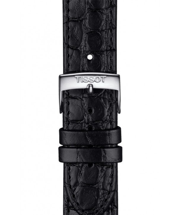  Shop Authentic Tissot Everytime Medium White Dial Black Leather Strap Watch For Men - T109.410.16.033.01 - Luxxuri