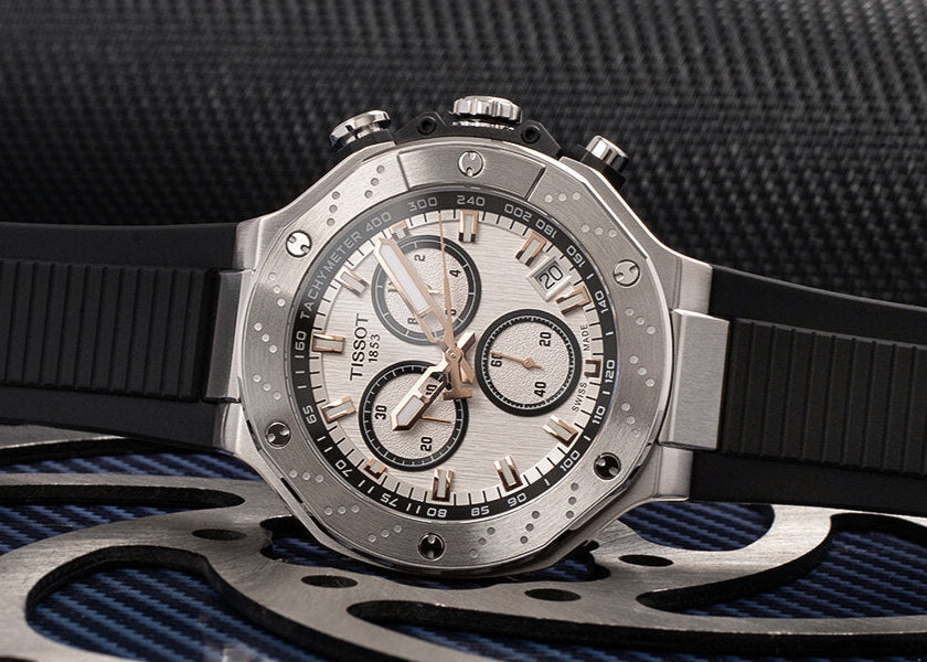 Shop Authentic Tissot T Race Chronograph White Dial Black Rubber Strap Watch For Men - T141.417.17.011.00 - Luxxuri