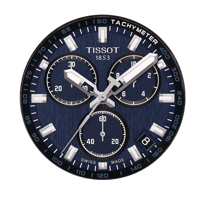  Shop Authentic Tissot T Race Chronograph Blue Dial Silver Steel Strap Watch For Men - T141.417.11.041.00 - Luxxuri
