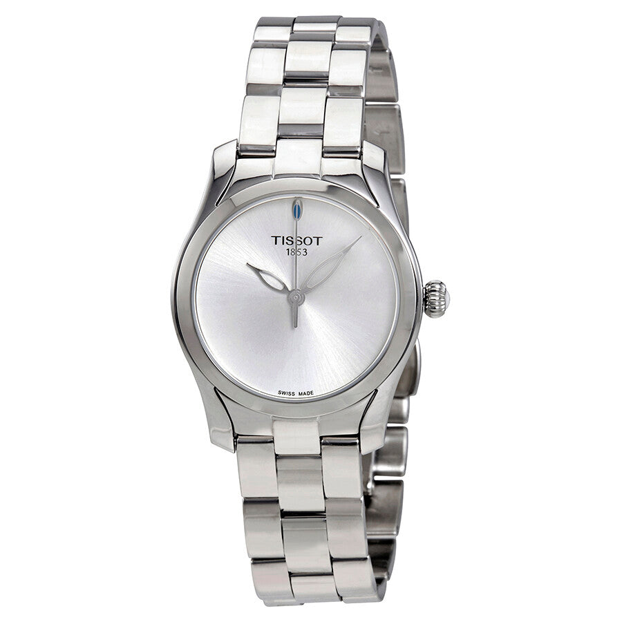  Shop Authentic Tissot T Wave Silver Dial Silver Steel Strap Watch For Women - T112.210.11.031.00 - Luxxuri