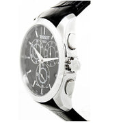  Shop Authentic Tissot T Classic Couturier Chronograph Black Dial Black Leather Strap Watch For Men - T035.617.16.051.00 - Luxxuri