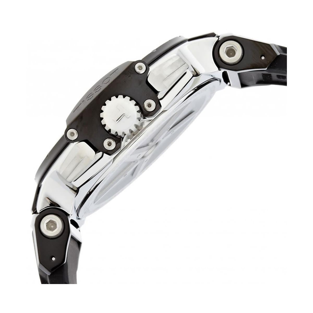  Shop Authentic Tissot T Race Chronograph White Dial Black Rubber Strap Watch for Men - T048.417.27.037.00 - Luxxuri