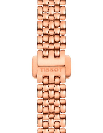  Shop Authentic Tissot T Lady Lovely Silver Dial Rose Gold Steel Strap Watch For Women - T058.009.33.031.01 - Luxxuri